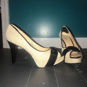Platform peep toes